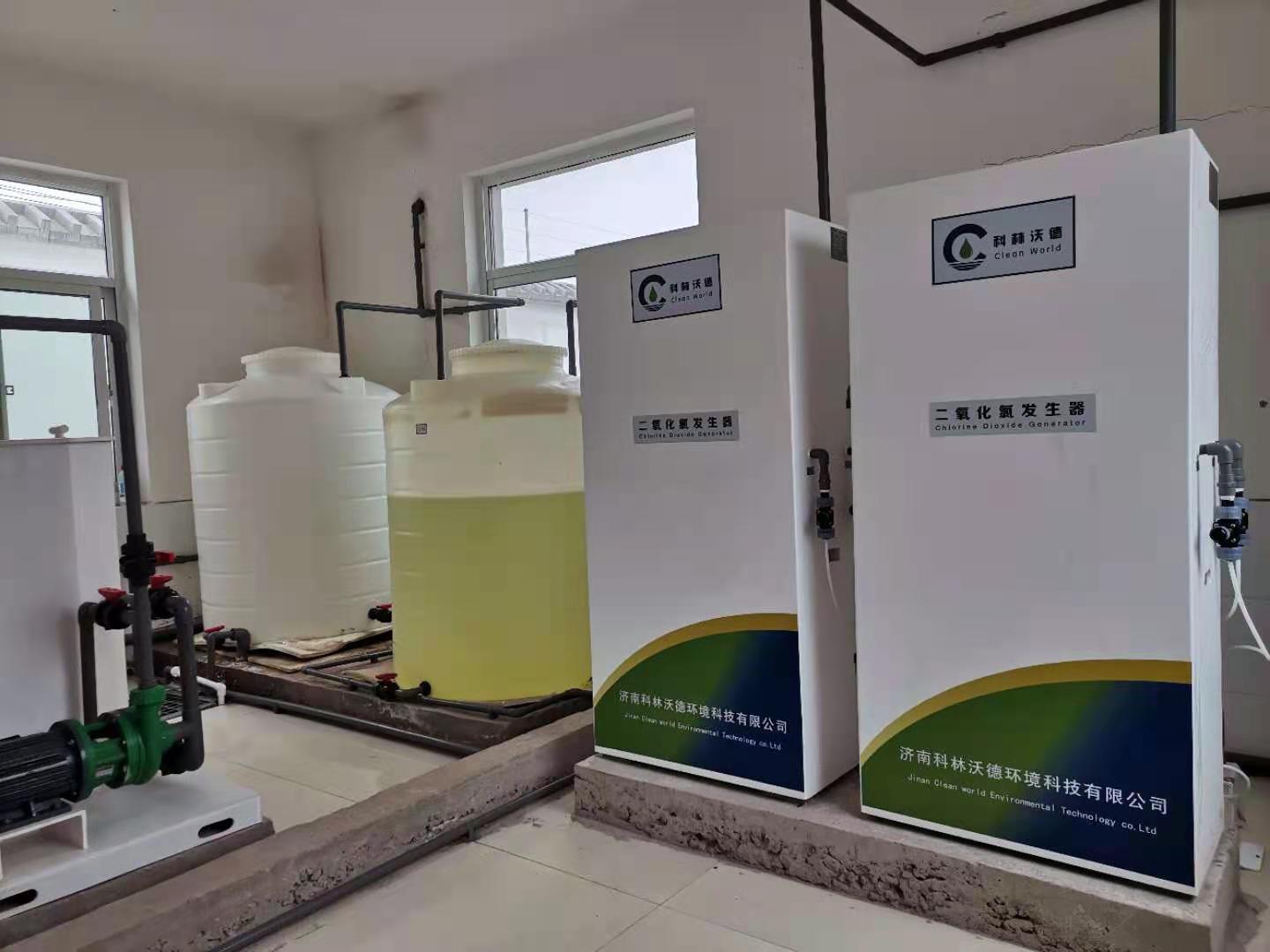 二氧化氯发生器的控制系统可以根据水质的变化自动调整比例
